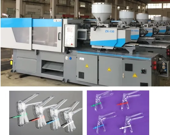 130ton Injection Molding Machine for Dilator Vaginal Dilator Vaginal Speculum Medical Sterile Vaginal Speculum Disposable Dilator Single Use Vaginal Speculum