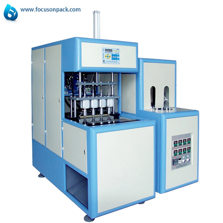 1500bph Semi Automatic Pet Stretch Blow Molding Machine Plastic Bottle Making Machine