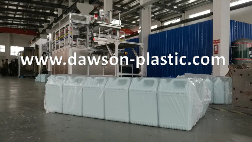 15L HDPE Jerry Cans Double Station Blow Molding Machine