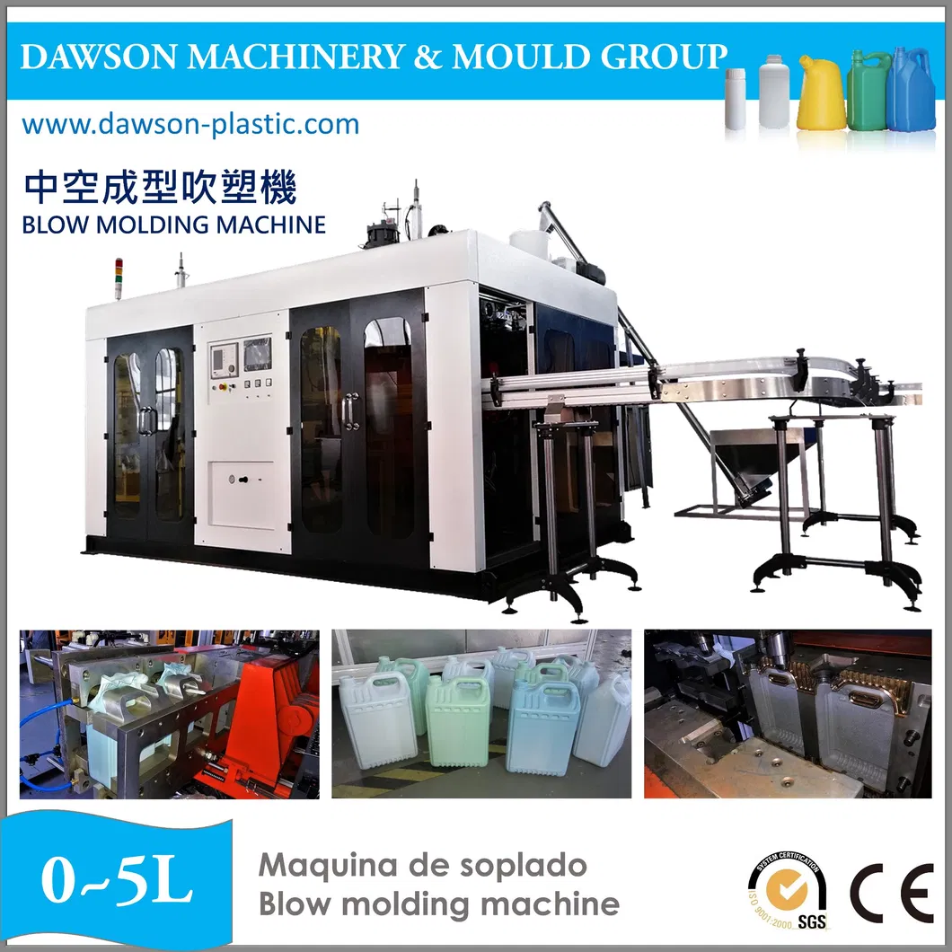 15L HDPE Jerry Cans Double Station Blow Molding Machine