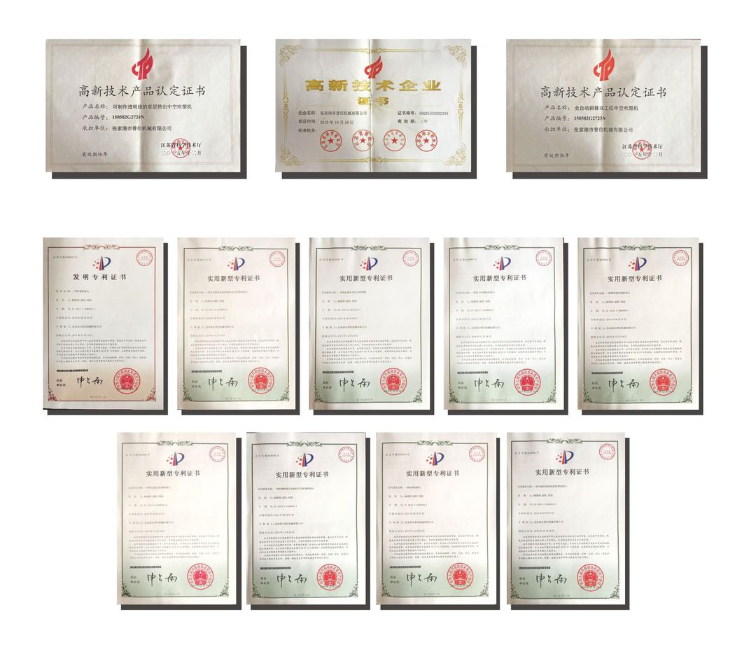 1L 2L 3L 4L 5L China Plastic Bottle HDPE Extrusion Blow Moulder Molder