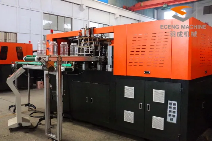 2 Cavities 2L Pet Jar Can Bottles Stretch Blowing Machine Fully Automatic Making Machine