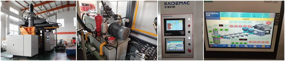 200 Liter HDPE Plastic Double Ring Drum / Chemical Barrel Extrusion Blow Molding Machine