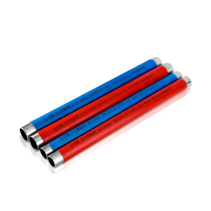 What are the main advantages of plastic coated stainless steel cold water pipe over galvanized steel pipe
