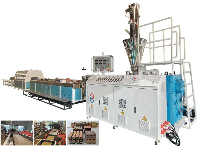 How Does a Wood Plastic Composite Machine Work?