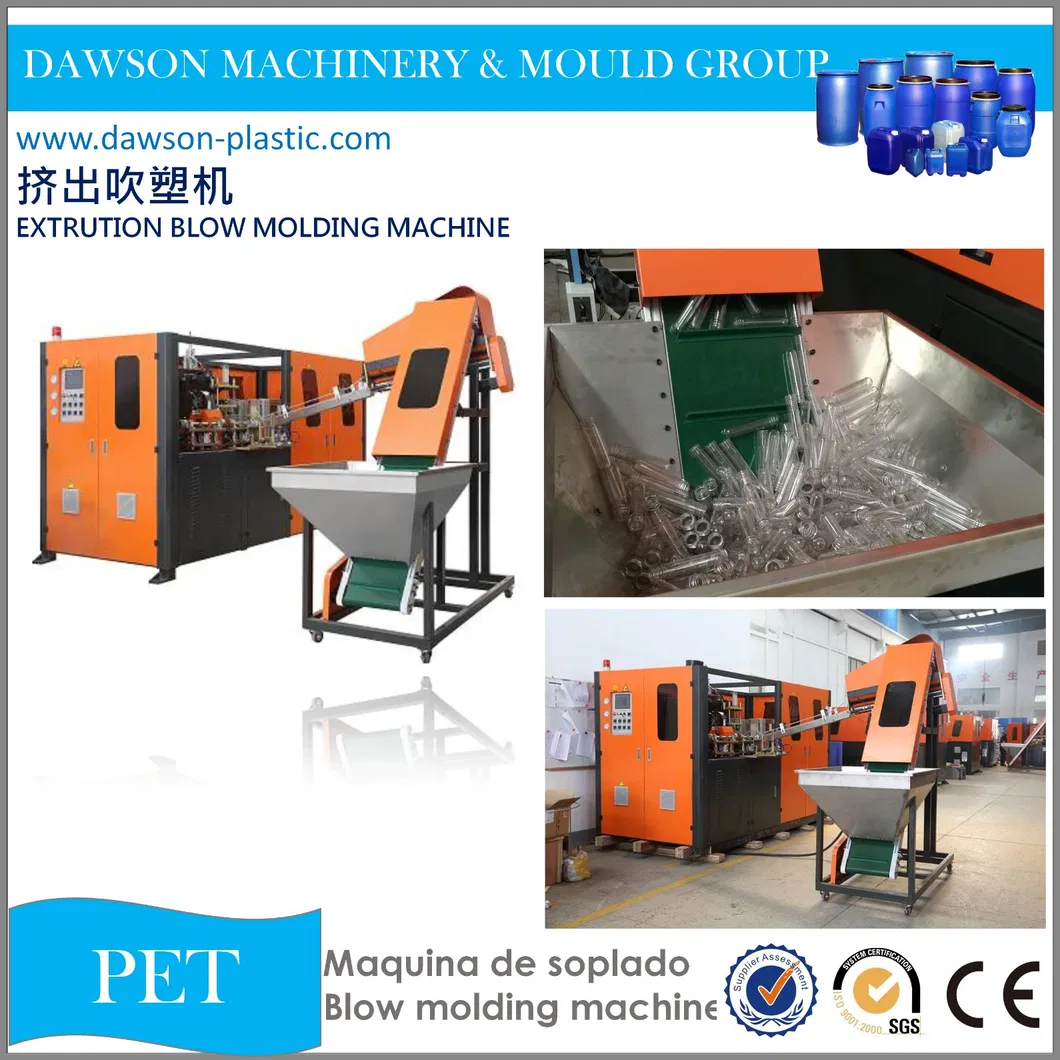 2L Eight Die Head Automatic Stretch Blow Molding Machine
