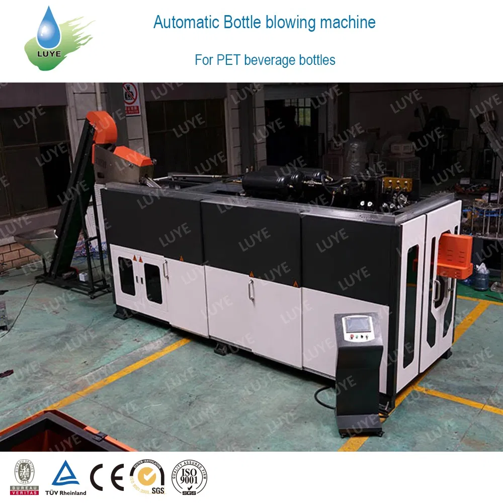 4 Cavity Plastic Automatic Pet Plastic Water Beverage Bottle Blow Molding Making Machine