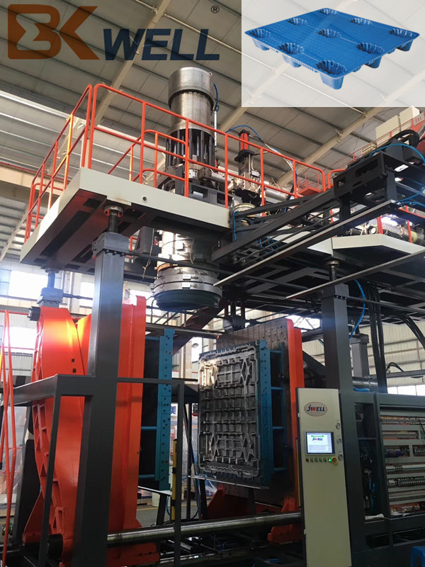500L Plastic Hollow Tray Pallet Extrusion Blow Molding Machine