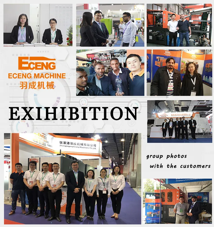 500ml 1L 2L 4 Cavity Pet Stretch Bottle Blow Moulding Machine Price Auto Bottle Blowing Machine