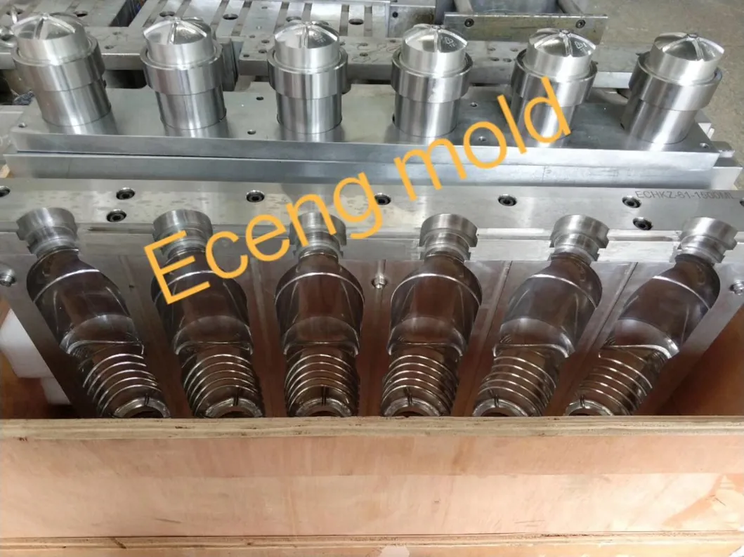 9000 Capacity Servo Motor Clamping Pet Bottle Blowing Machine up to 2L