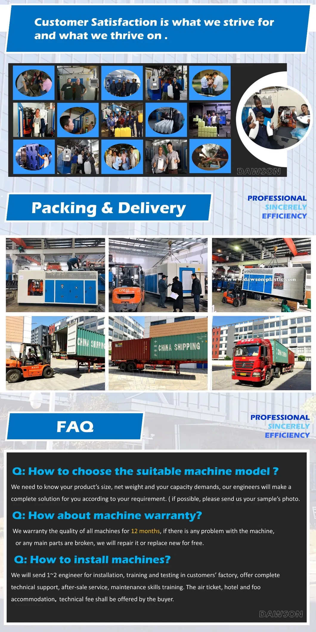 Automatic Extrusion Blow Molding Machine for Making Plastic Oil Drums