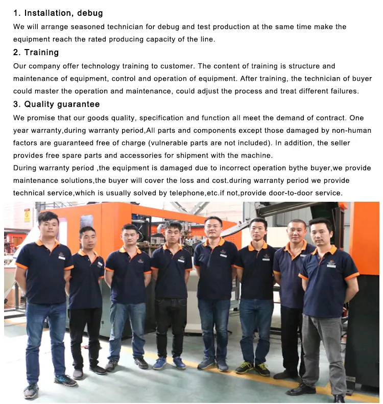 Automatic Q6000 Bottle Blowing Machine Made in China