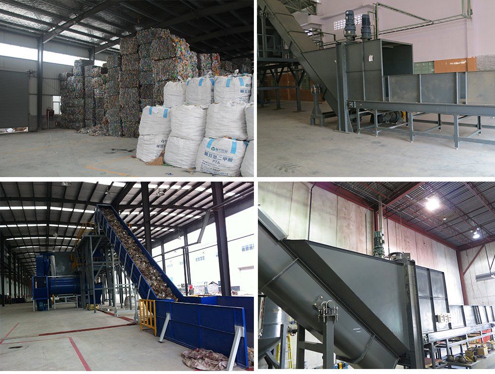 Bale Breaker for PET Bottle Recycling Production Plant