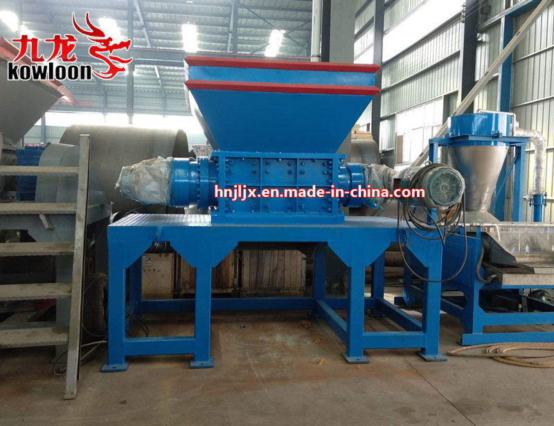 Ce Approved Double Shaft Shredder