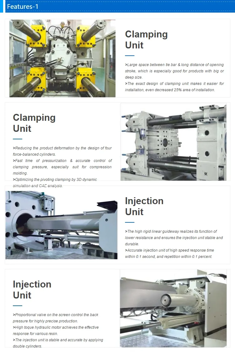 CF-1300b Hot Sale Machines Injection Moulding Machinery for Wholesales