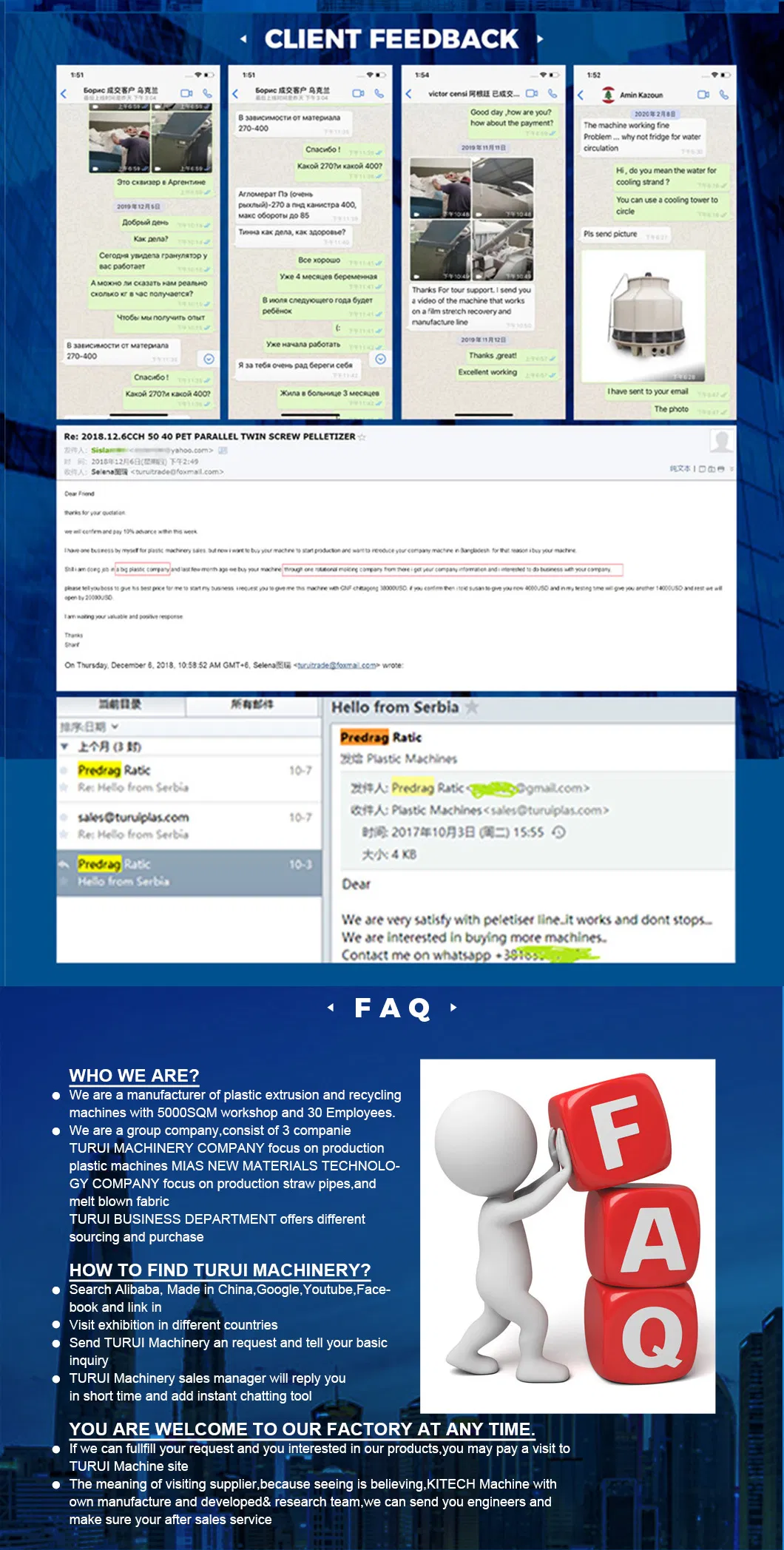 Cheap Price Agglomerator with 6/8 Fixed 9crsi Blades