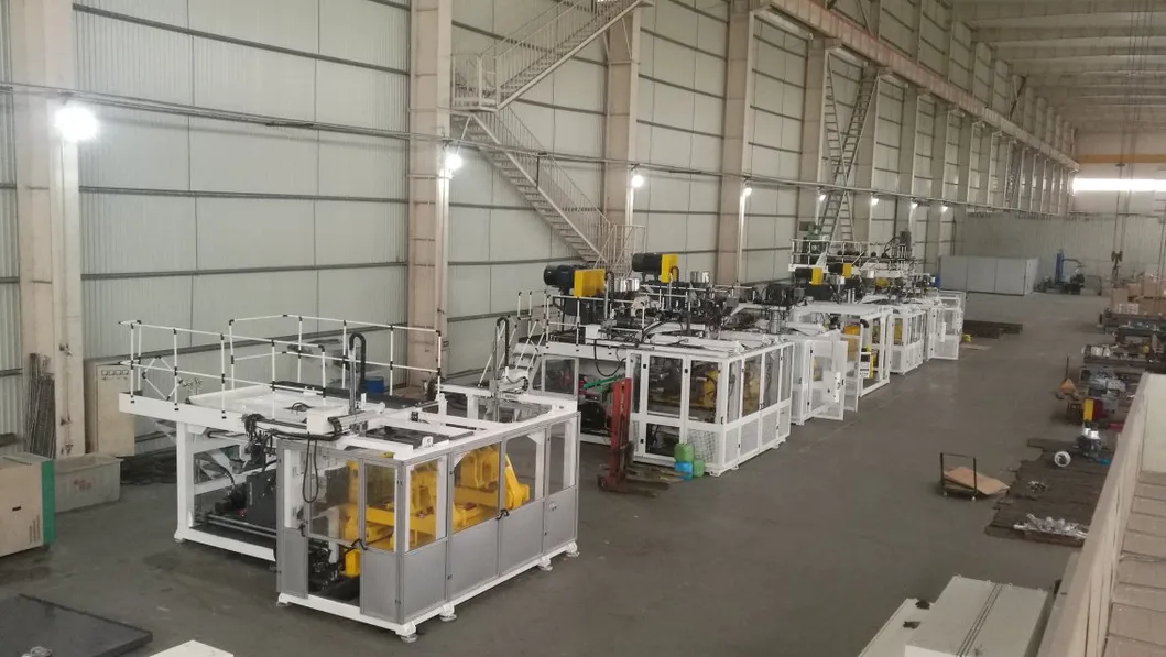 China Plastic Bottle Container Drum Blow Moulding Machine