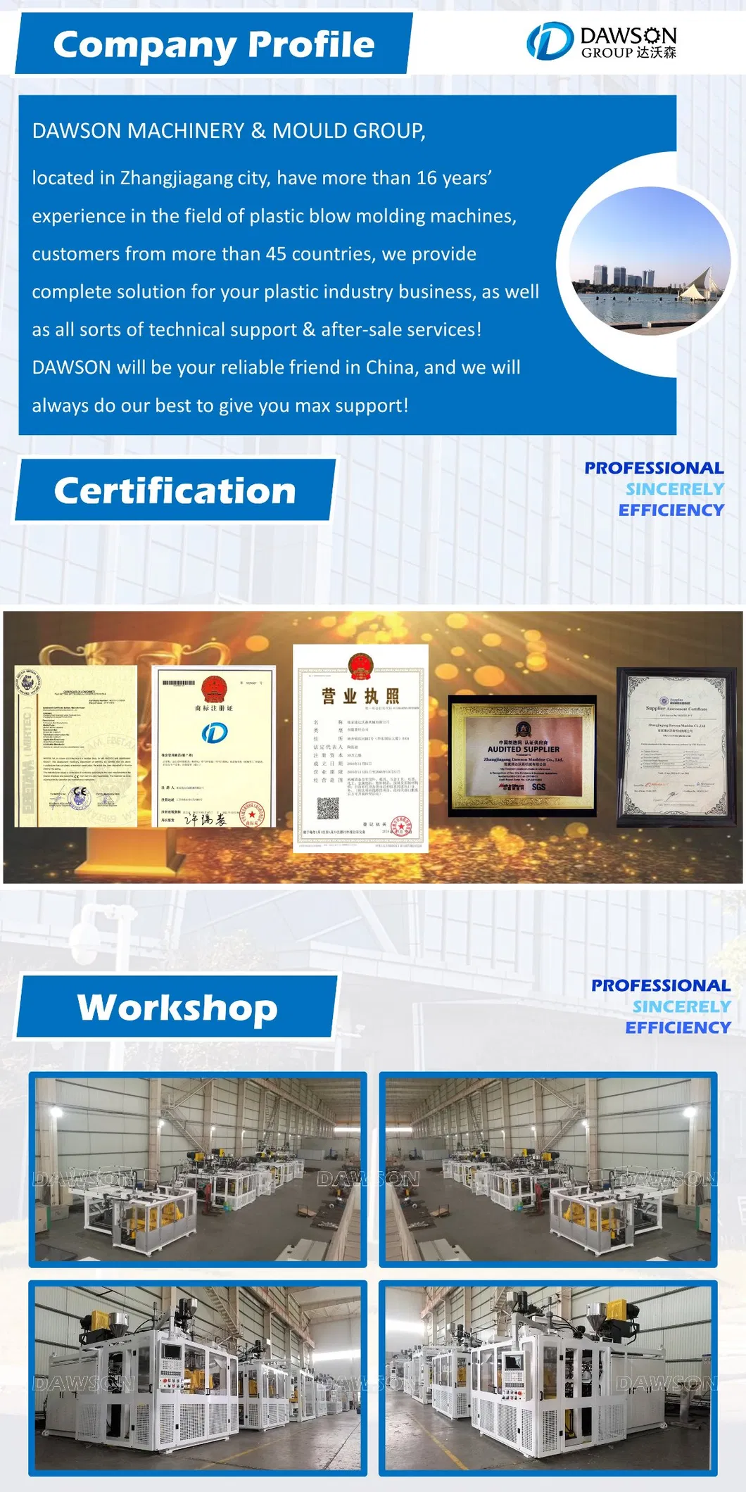 China Plastic Oil Barrel Cleaning Liquid Chemicals Container Extrusion Blow Molding Machine