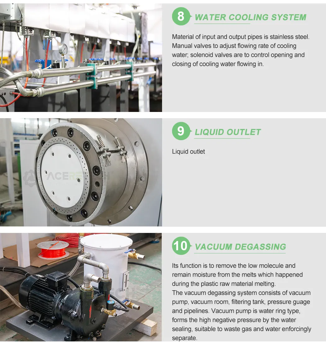 Customizable Mini PP PE Film Pelletizer Plastic Film Pelletizing Recycling Extrusion Granulate Machine/ Production Line