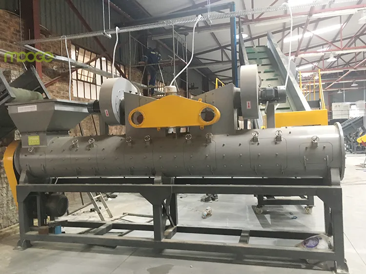 Efficiency Label Separator PET Bottle Label Remover Machine