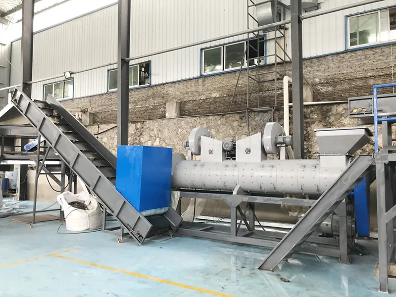 Efficiency Label Separator PET Bottle Label Remover Machine