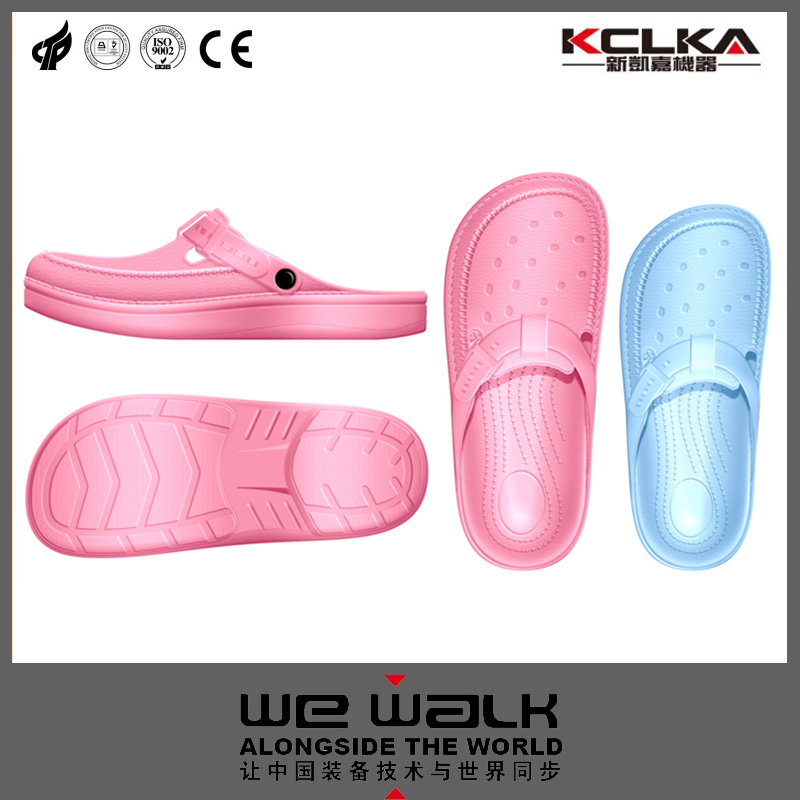 EVA Foaming Injection Moulding Slipper Shoe Machine with Servo Motor System Eight Station