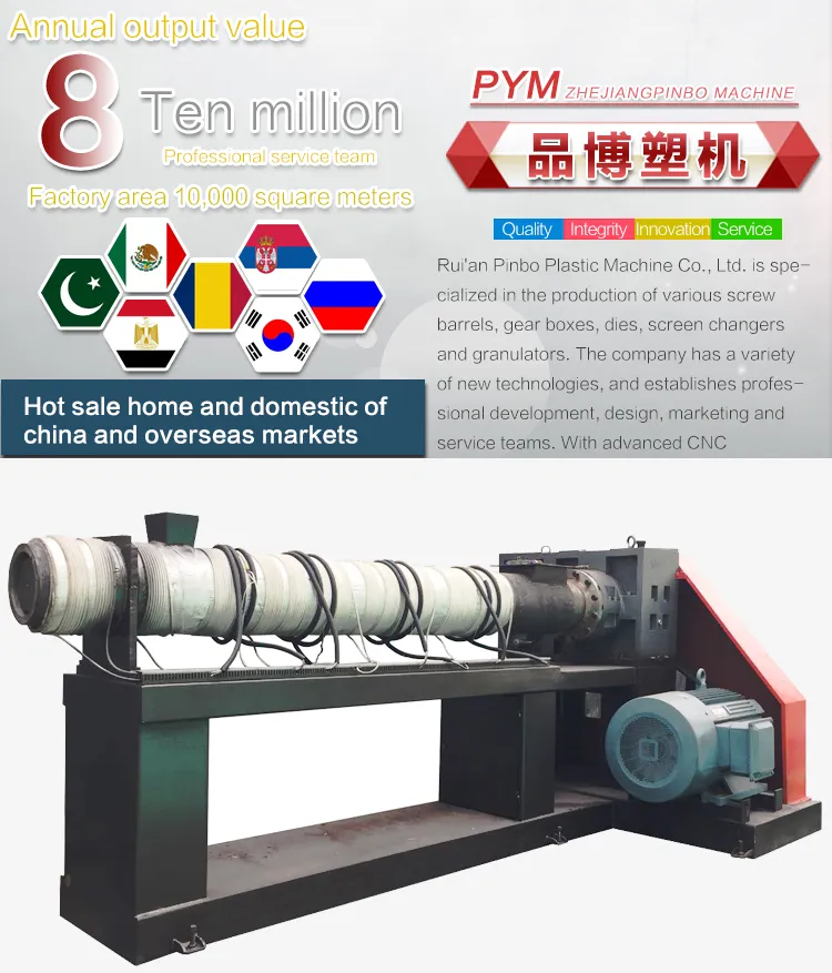 Factory Supply Waste Plastics Recycling Machine