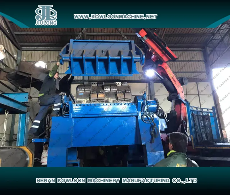Ferrous Composited Material Crusher Steel Wire Mixed Waste Grinder Rubber Granulating Machine Plastic Granulator