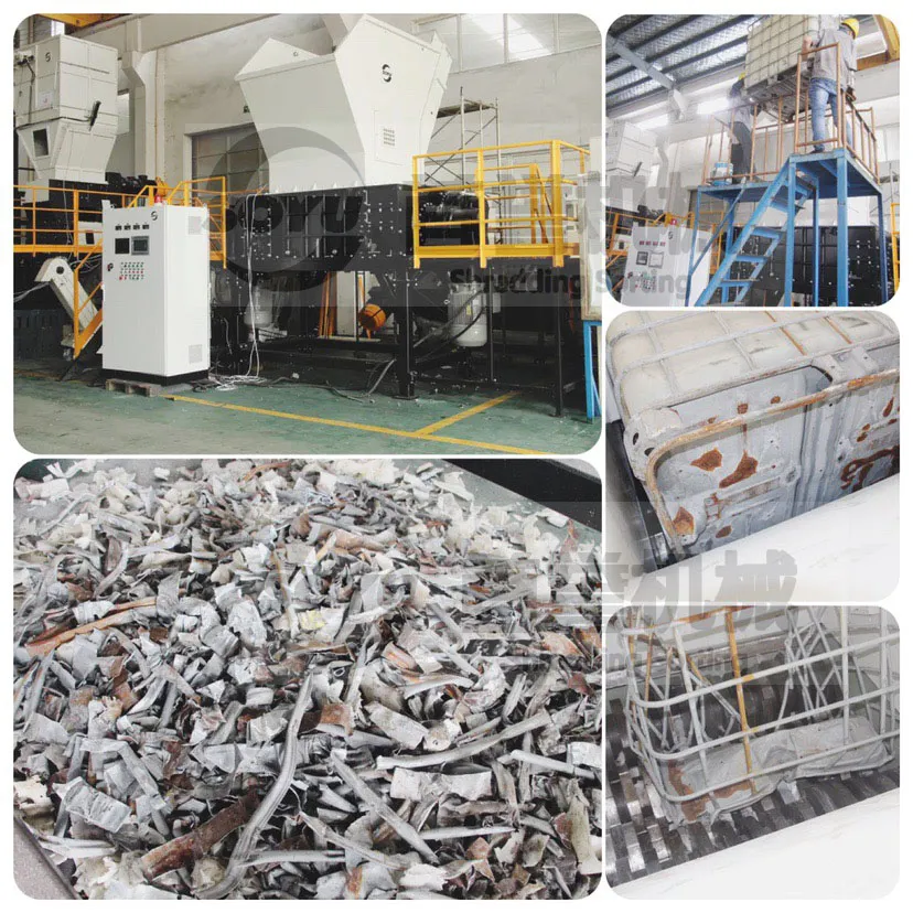 Four Shaft Shredder, Shredding Machine, Plastic Shredder