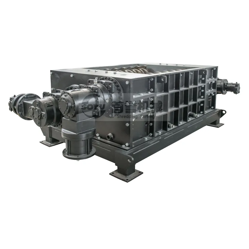 Four Shaft Shredder, Shredding Machine, Plastic Shredder