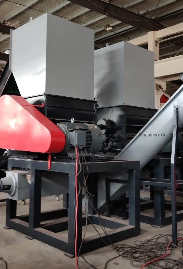 High Capacity Pet Bottle Flakes Recycling Washing Machine Line
