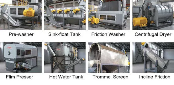 High Capacity PP Woven Bags Washing Plant/ Washing Machine