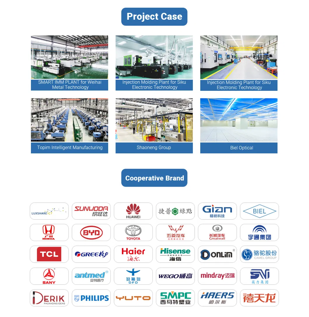 High Standard Injection Molding Machine Plastic Machinery for Plastic Crate Basket Container
