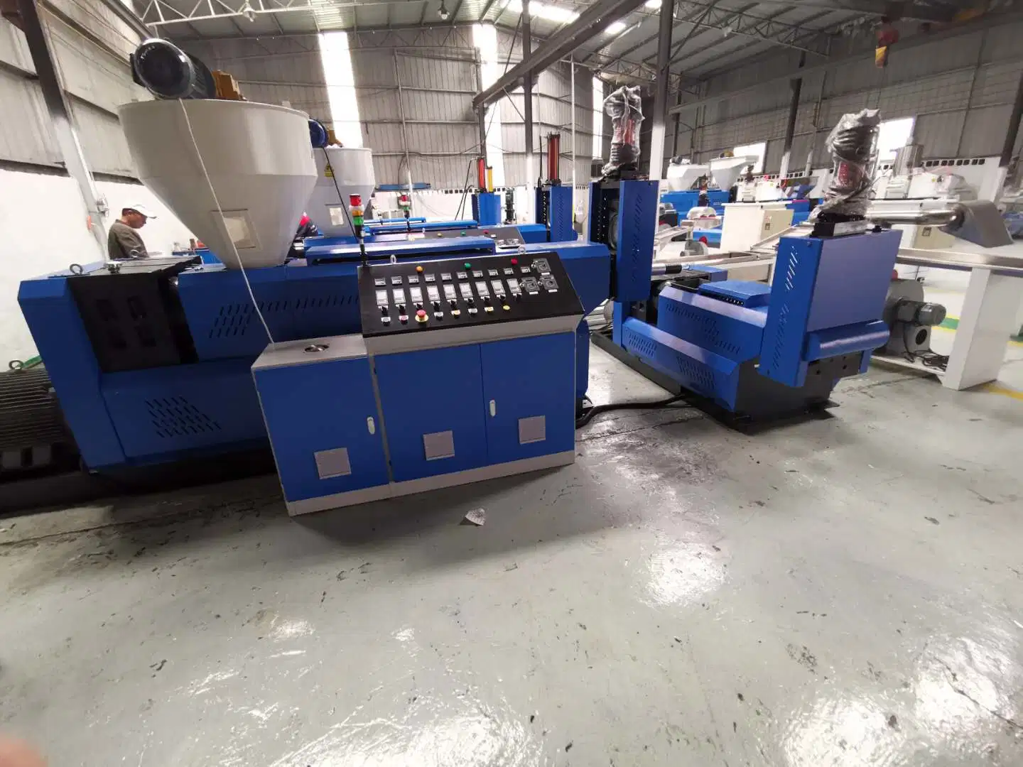 Machine Recyclage Plastique Waste Plastic Recycling Extruder Machine