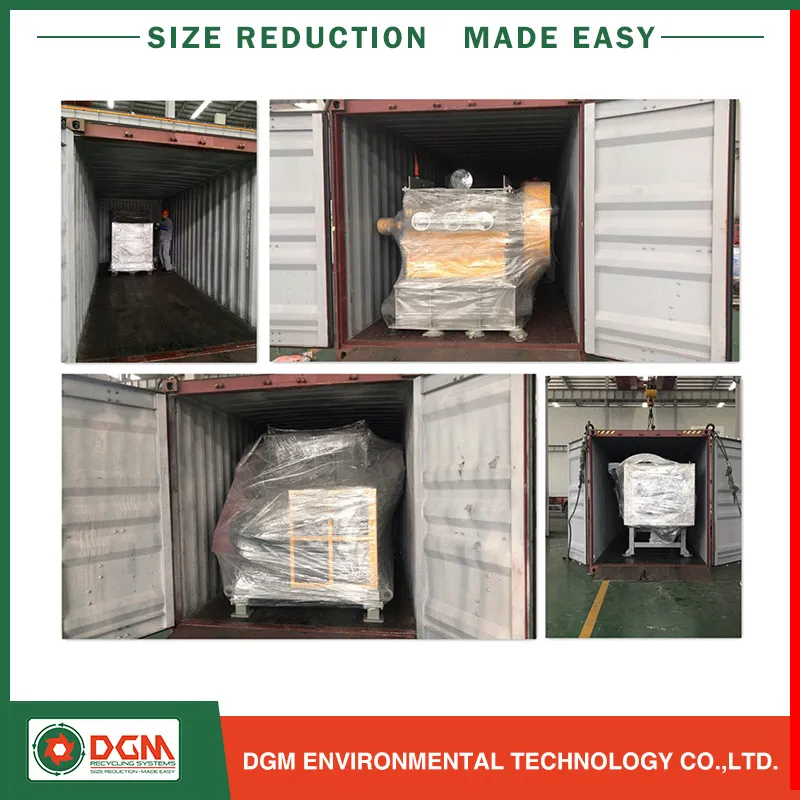 Metal Shredder Tire Recycling Machine Plastic Machine Shredder