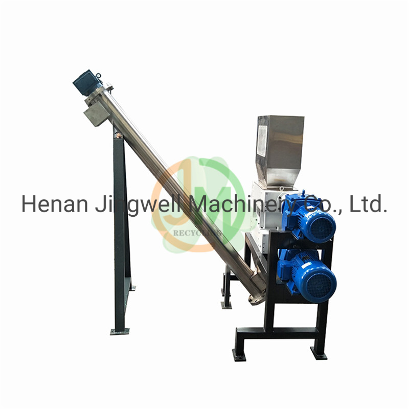 Mini Size Movable Four Shafts Hemp Leaves Stainless Steel Shredder Machine