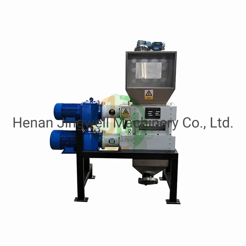 Mini Size Movable Four Shafts Hemp Leaves Stainless Steel Shredder Machine