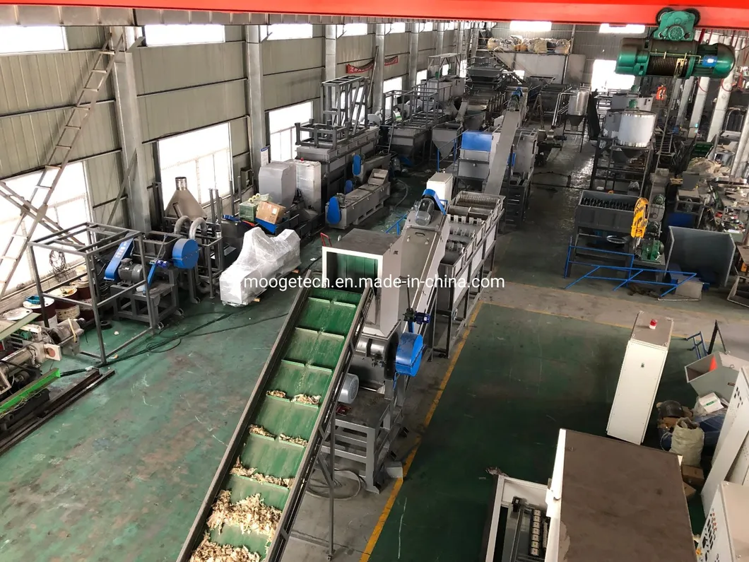 MOOGE Plastic film crushing washing machine