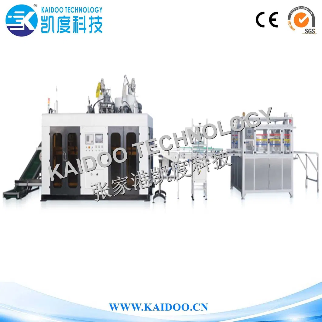 New 30L (Double station & Single head & Toggle clamping & servo motor & High buffer movement cylinder) Blow Moulding Machine / Blow Molding Machine