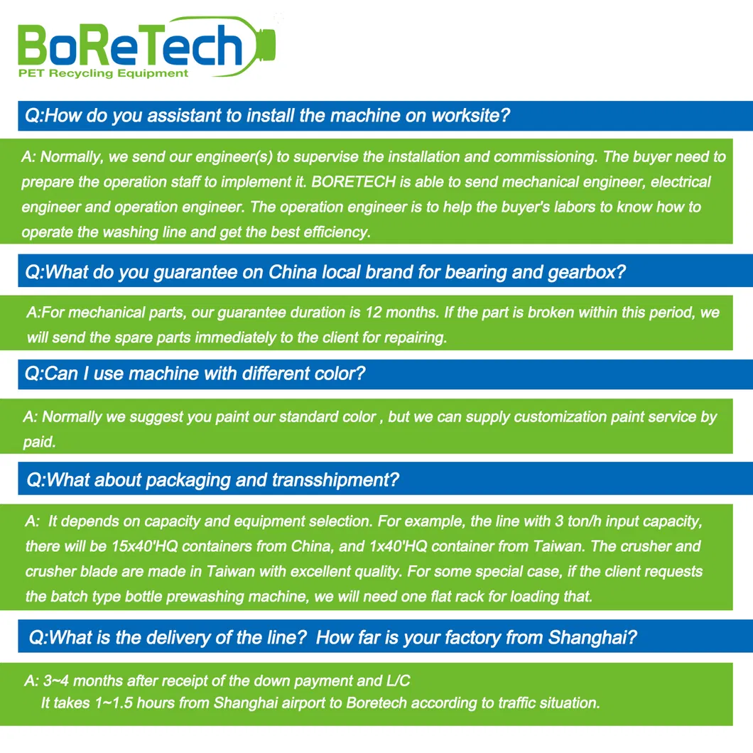 PE Oil Pot Recycling Washing Line