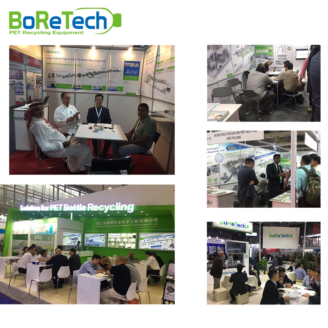 PET Bottle Filament (POY) Grade Washing Crushing Line