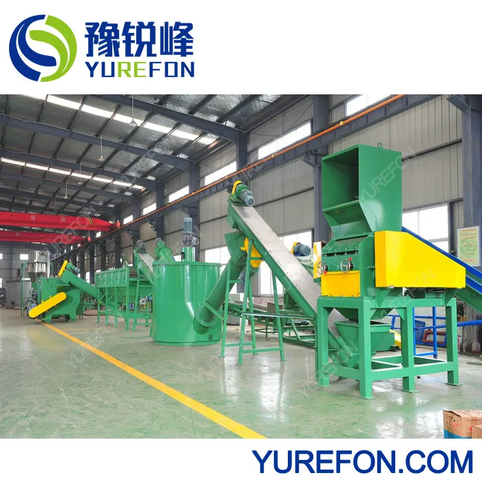 Plastic Agriculture Package Dirty Oil PP LDPE HDPE Film Recycling Washing Line