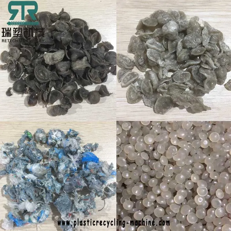 Plastic Cleaning Film Recycle Squeezer Automatic for PP PE Washing Line in Low Humidity