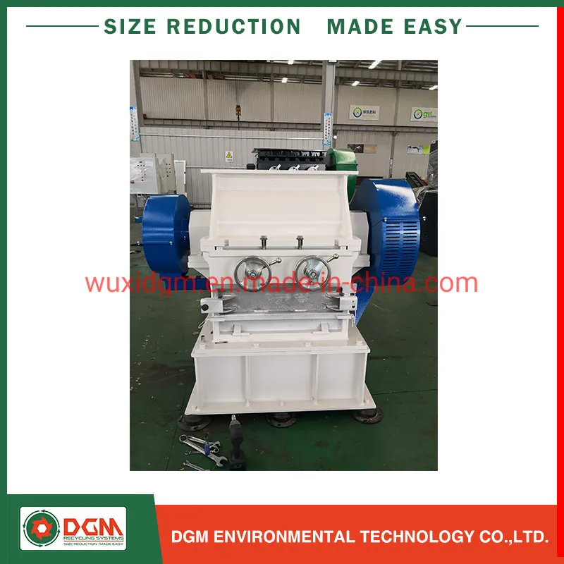 Plastic Film Bottles Granulator for Washing Line Recycling System