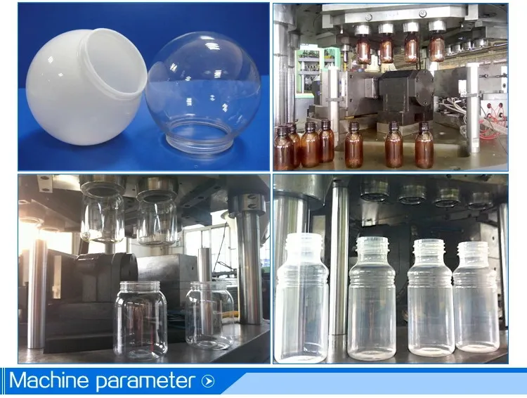 Plastic Horizontal Injection Blow Molding Machine High Speed Plastic Bottle Blow Molding Machine