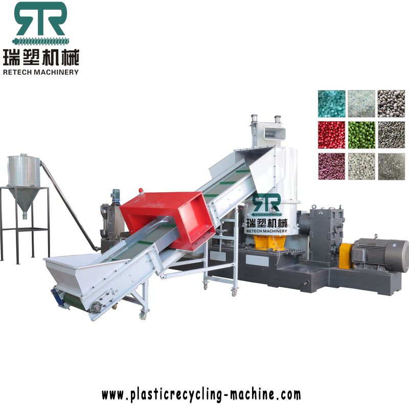 Plastic PE/PP/HDPE/LDPE/LLDPE/BOPP/PS/ABS/Pet/PVC/EPS/EPE/EPP/PC/Film/Net/Non Woven/Bag/Fiber/Recycling/Granulating/Granulation/Line/Plant/Machine Granulator