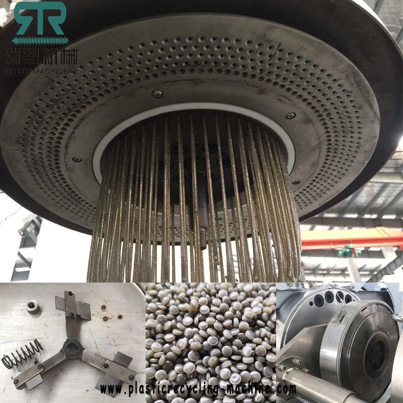 Plastic PE/PP/HDPE/LDPE/LLDPE/BOPP/PS/ABS/Pet/PVC/EPS/EPE/EPP/PC/Film/Net/Non Woven/Bag/Fiber/Recycling/Granulating/Granulation/Line/Plant/Machine Granulator
