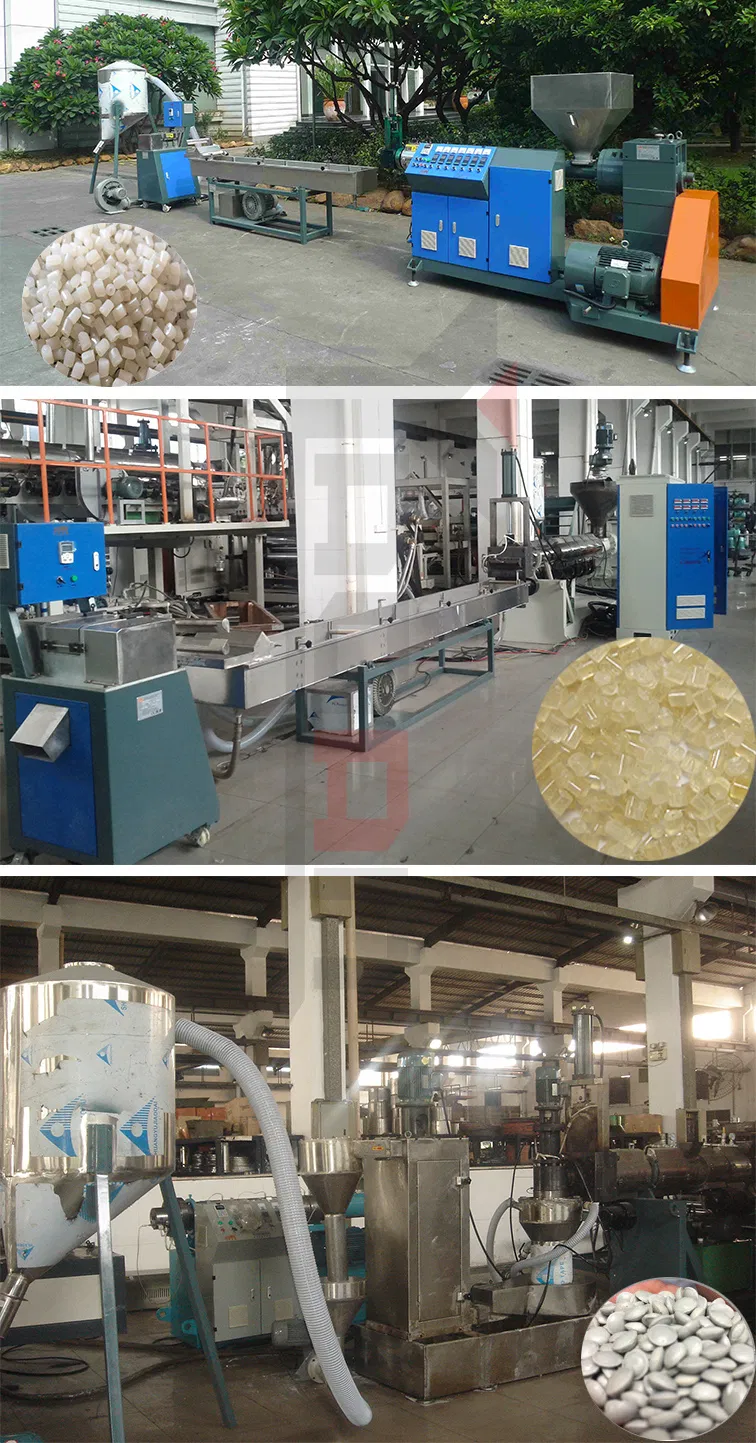 PP/PE/PC/ABS/PA/Pet Single Screw Plastic Recycling Pelletizing Granulating Machine