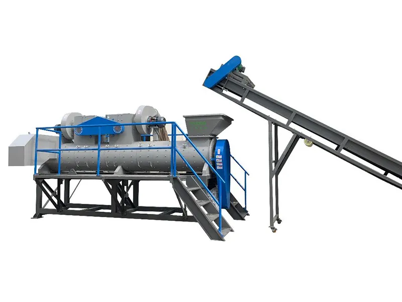 PP/PET/HDPE plastic bottle label remover/removing machine