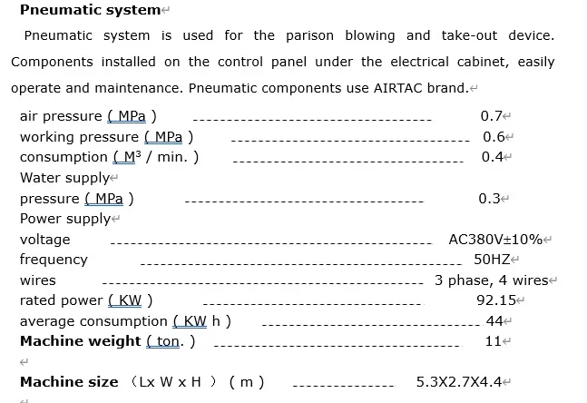 Professional Blow Moulding Machine Manufacturer for 5 Gallon PC Barrel